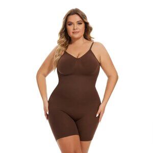 Slims Shapewear Tummy Control Bodysuit Thong or Brief: Sculpting Shaper Tank Top